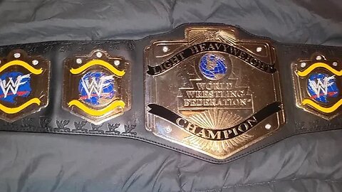 WWF Light heavyweight championship redone by Rafford Designs