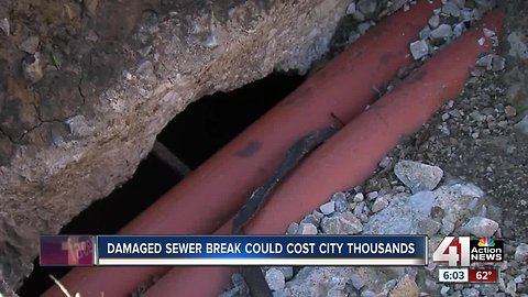 KCMO Water searching for company in sewer mess