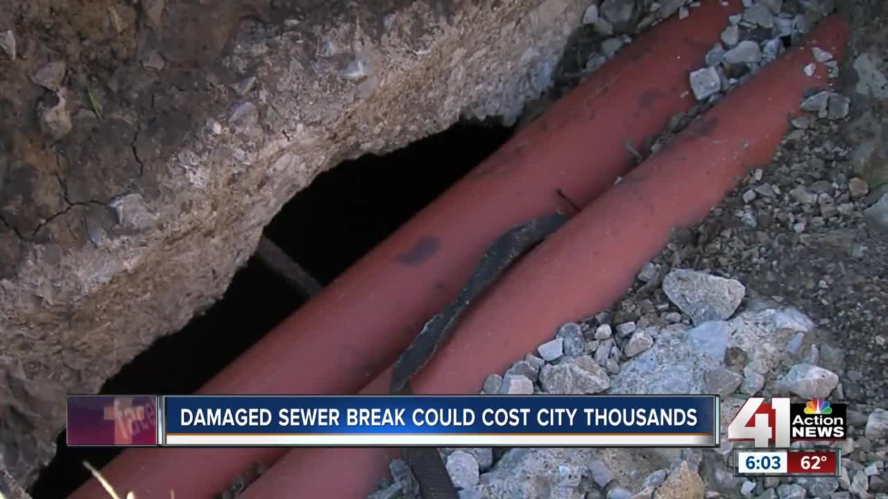 KCMO Water searching for company in sewer mess