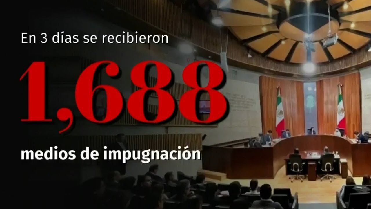 TEPJF recibió mil 688 impugnaciones contra asignación de plurinominales