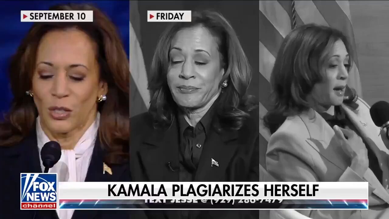 Kamala Harris is something President Trump will never be — a phony politician. Watch this 👇