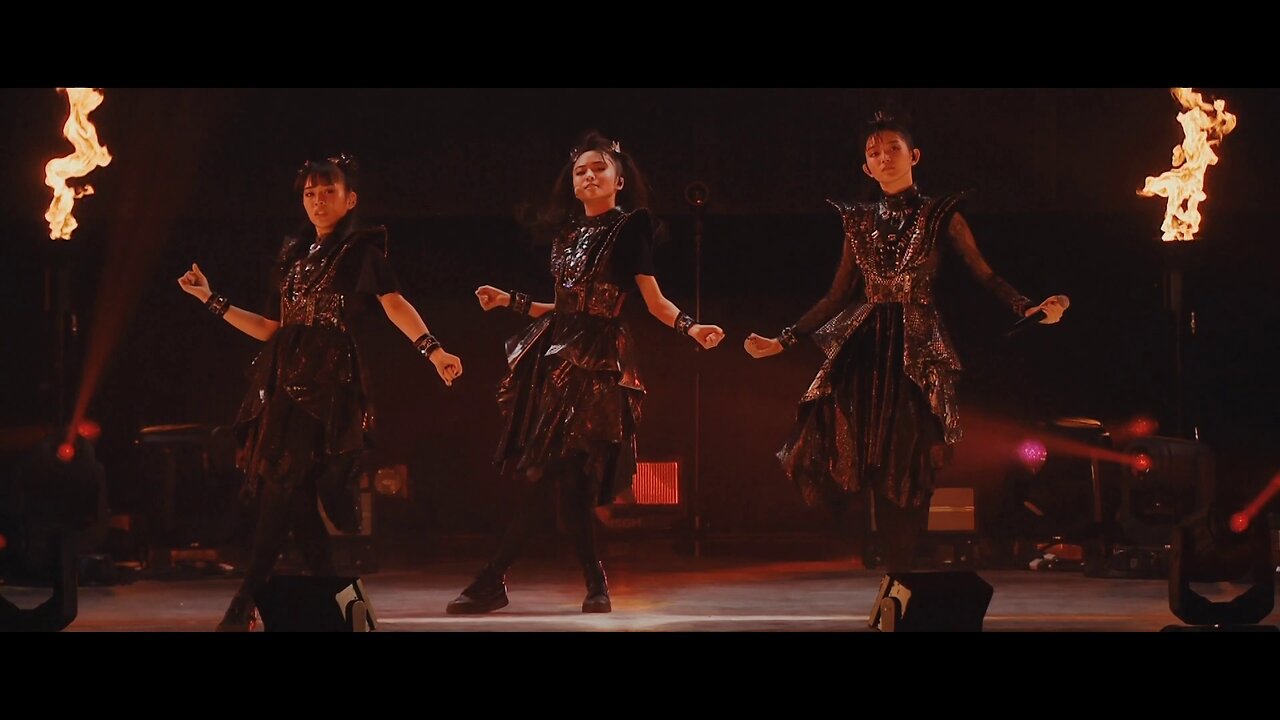 BABYMETAL Night Night Burn! Live at LEGEND METAL GALAXY DAY 1