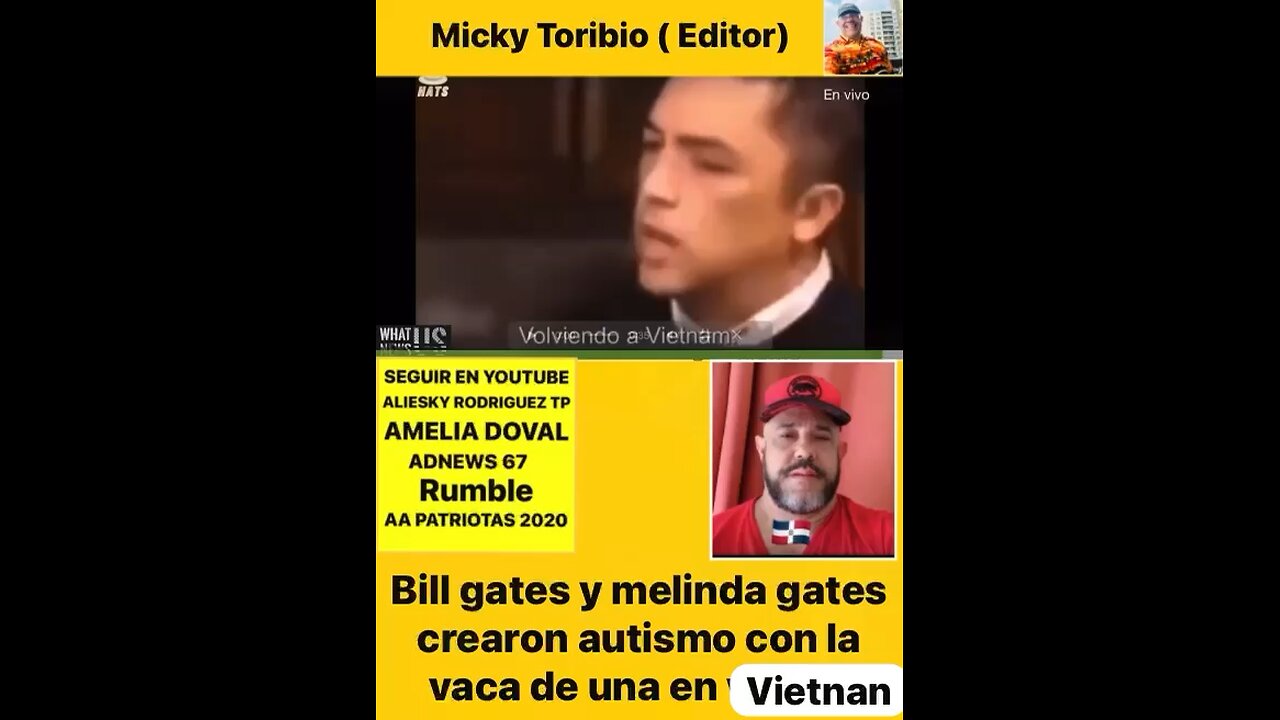 BILL GATES Y MELINDA GATES CREARON EL AUTISMO EN VIETNAN CON LAS INYECCIONES