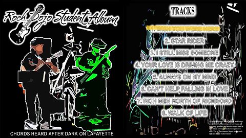 Rock Dojo Student Album #36 “"C.H.A.D. LAFAYETTE"”: Wish you were here (Pink Floyd Cover) Track 1