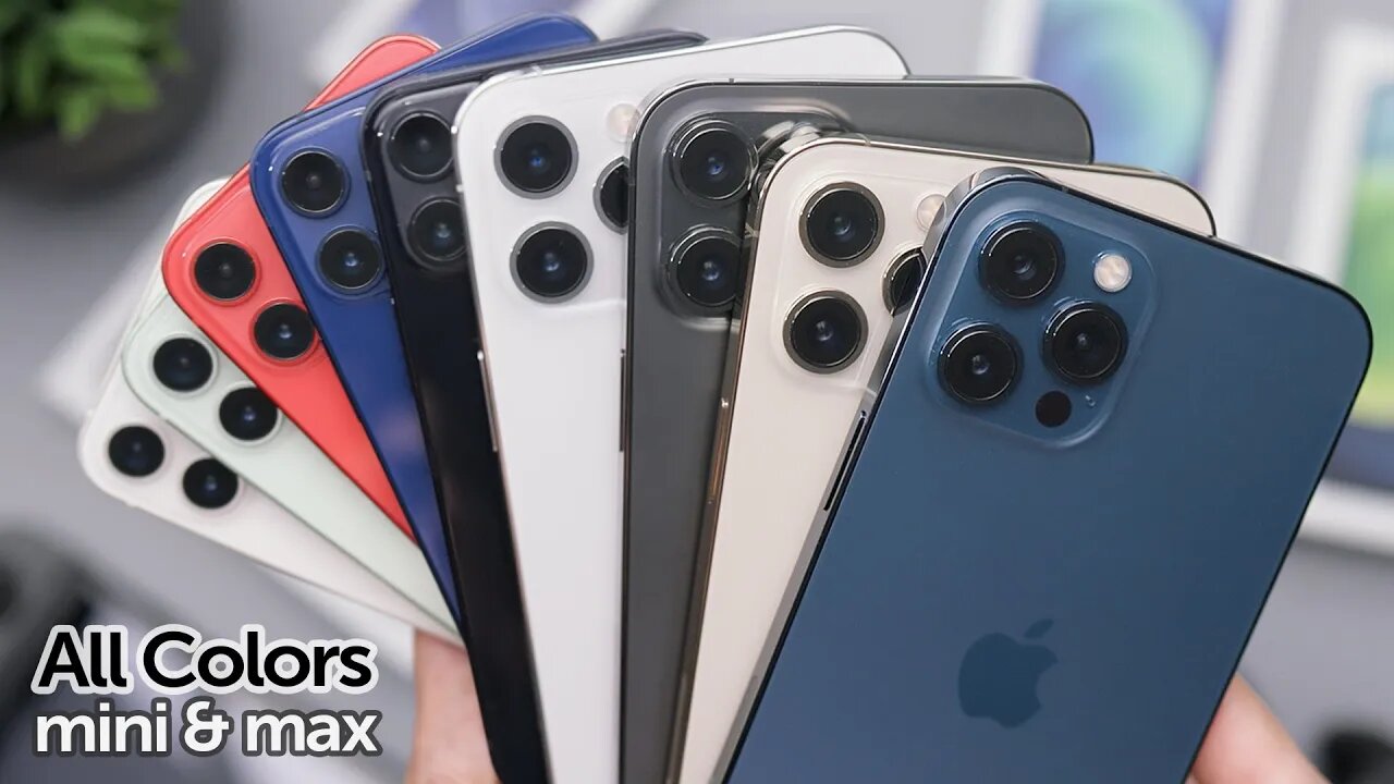 iPhone 12 Mini & Pro Max: All Colors In-Depth Comparison! Which is Best?