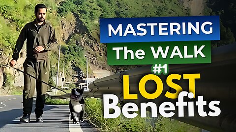 The HEALTH Secret is WALKING Your Dog | Lesson 1 - Mastering the Walk