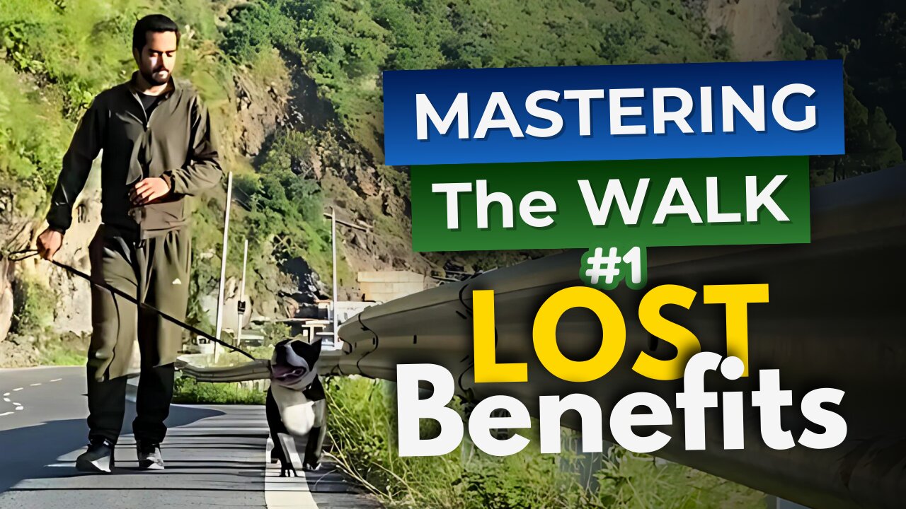 The HEALTH Secret is WALKING Your Dog | Lesson 1 - Mastering the Walk