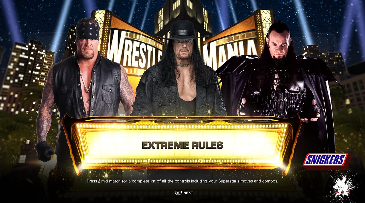 The Undertaker Vs The Undertaker 03 Vs The Undertaker 98 WWE WrestleMania Extreme Rules Match