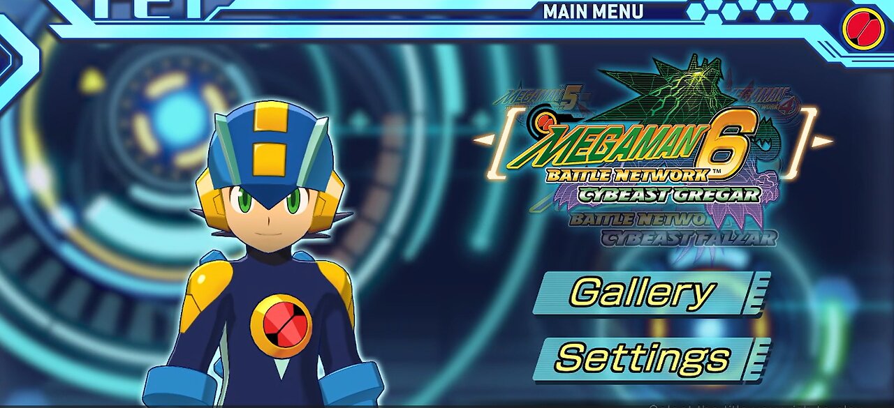 Megaman Battle Network 6 Cybest Gregar pt 1