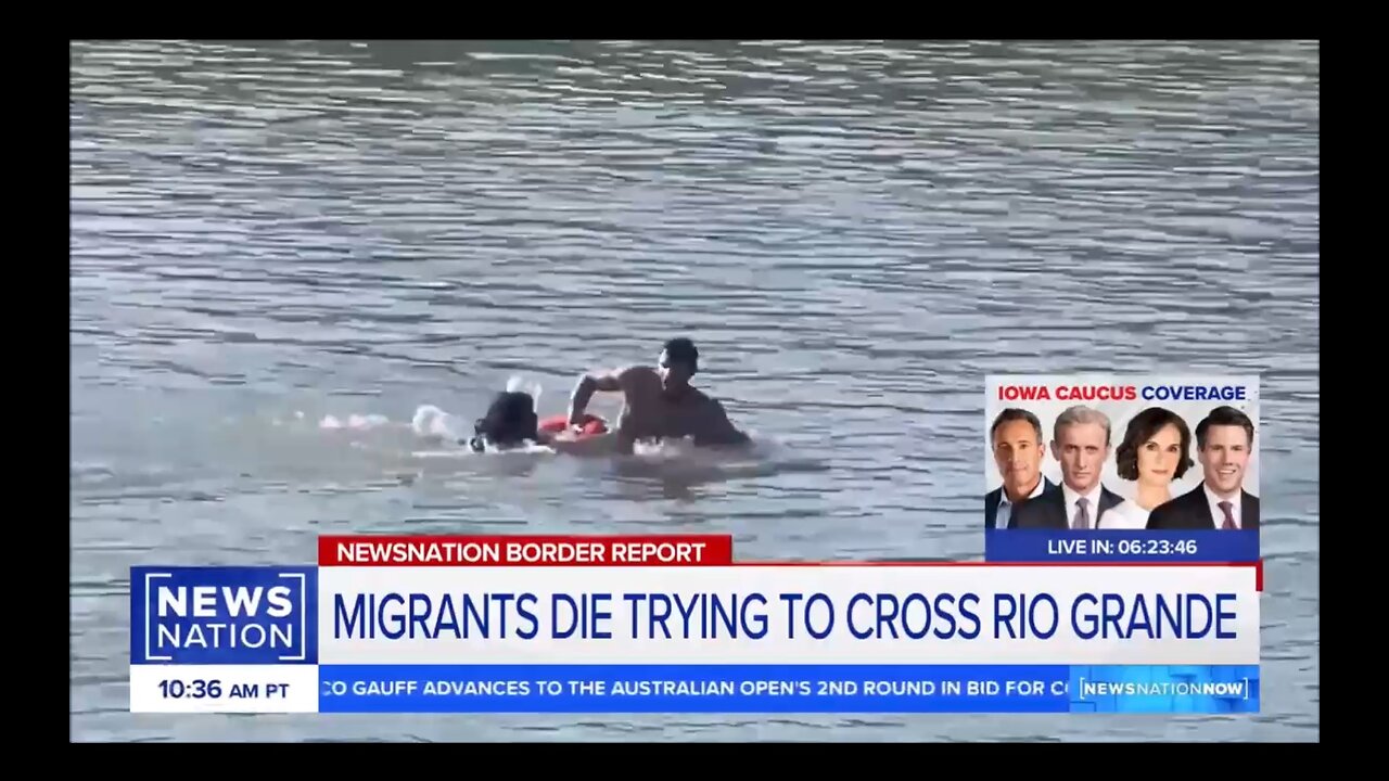 Mainstream Media Contines To Lie About Drownings On The Mexican Side Of The Rio