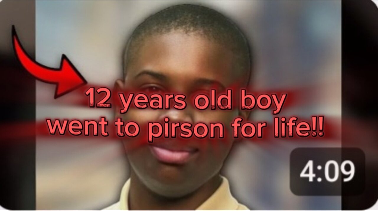 He's 12 and he killed someone