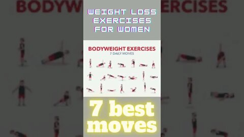 weight loss exercises for women #shorts