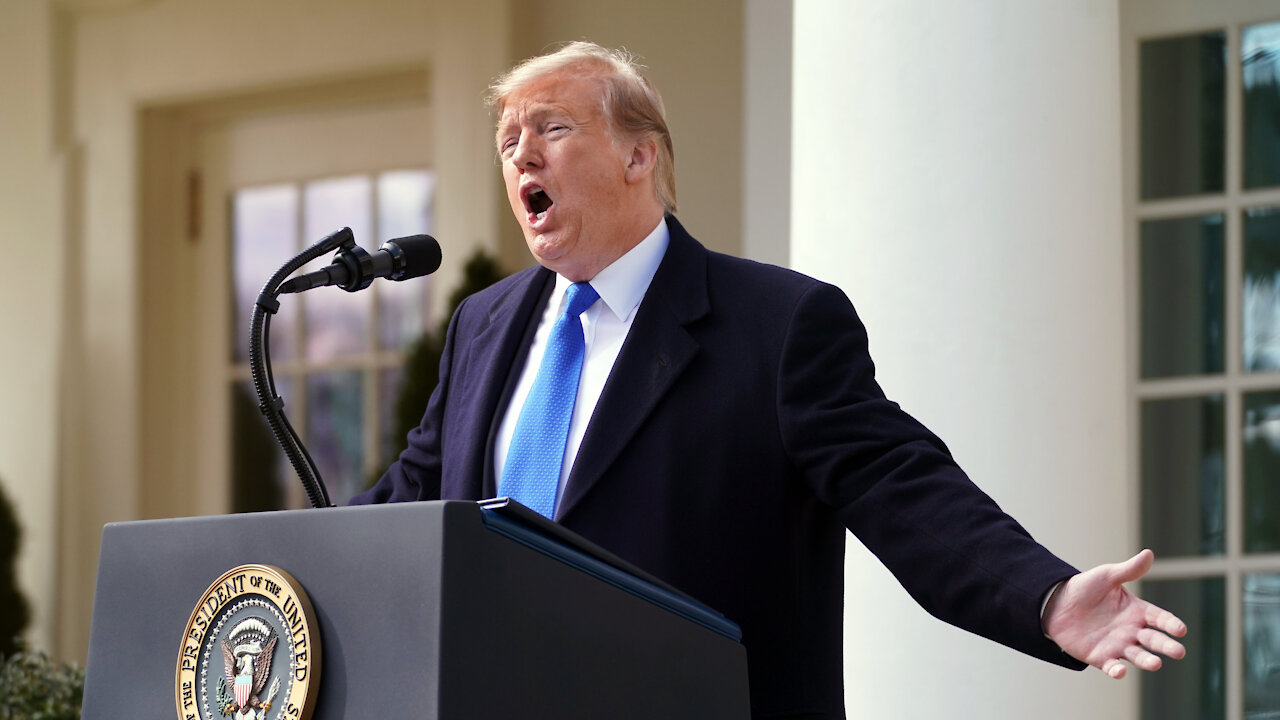 President Trump’s words. Future proves trap