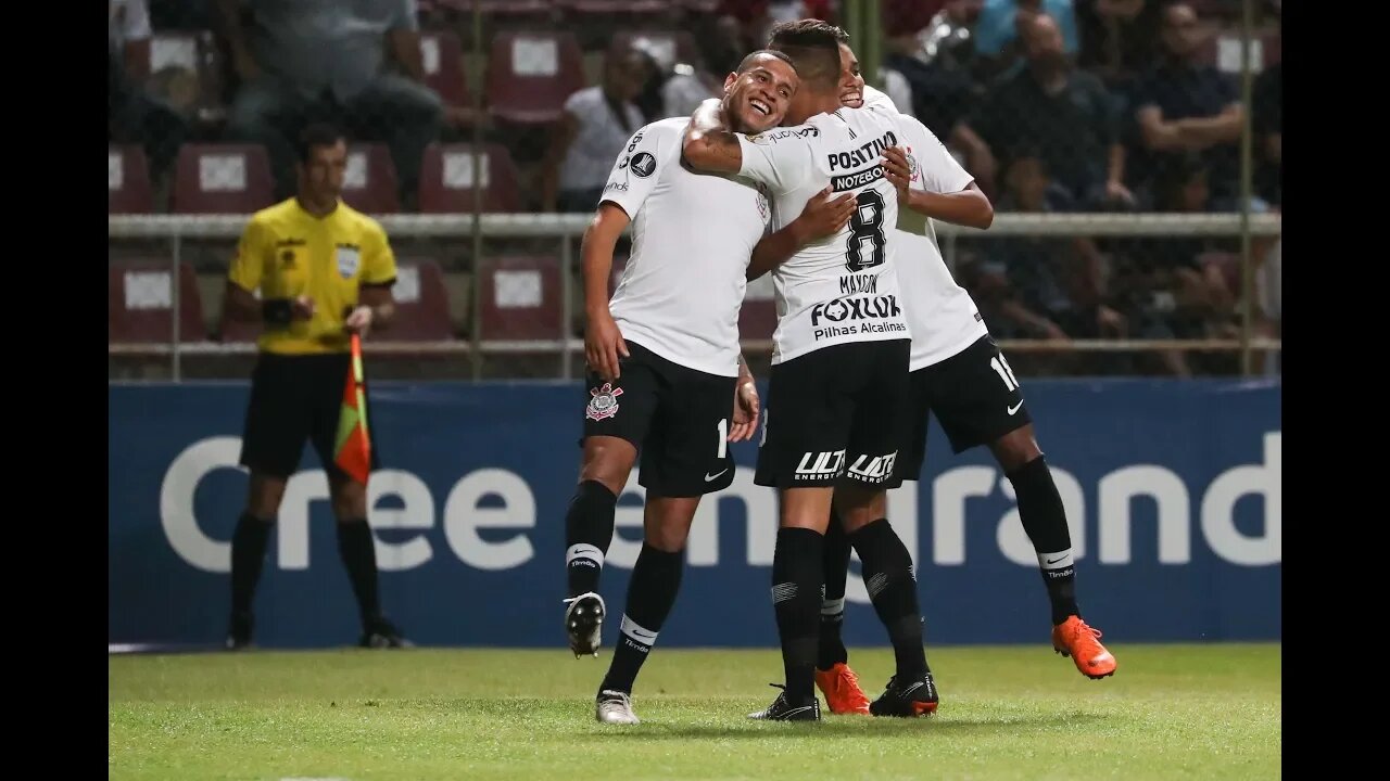 Gol de Sidcley - Deportivo Lara 2 x 7 Corinthians - Narração de José Manoel de Barros