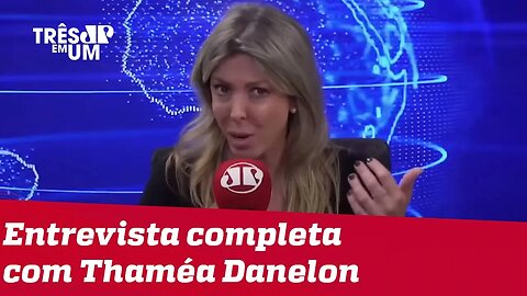 Thaméa Danelon critica fim da prisão em 2ª instância