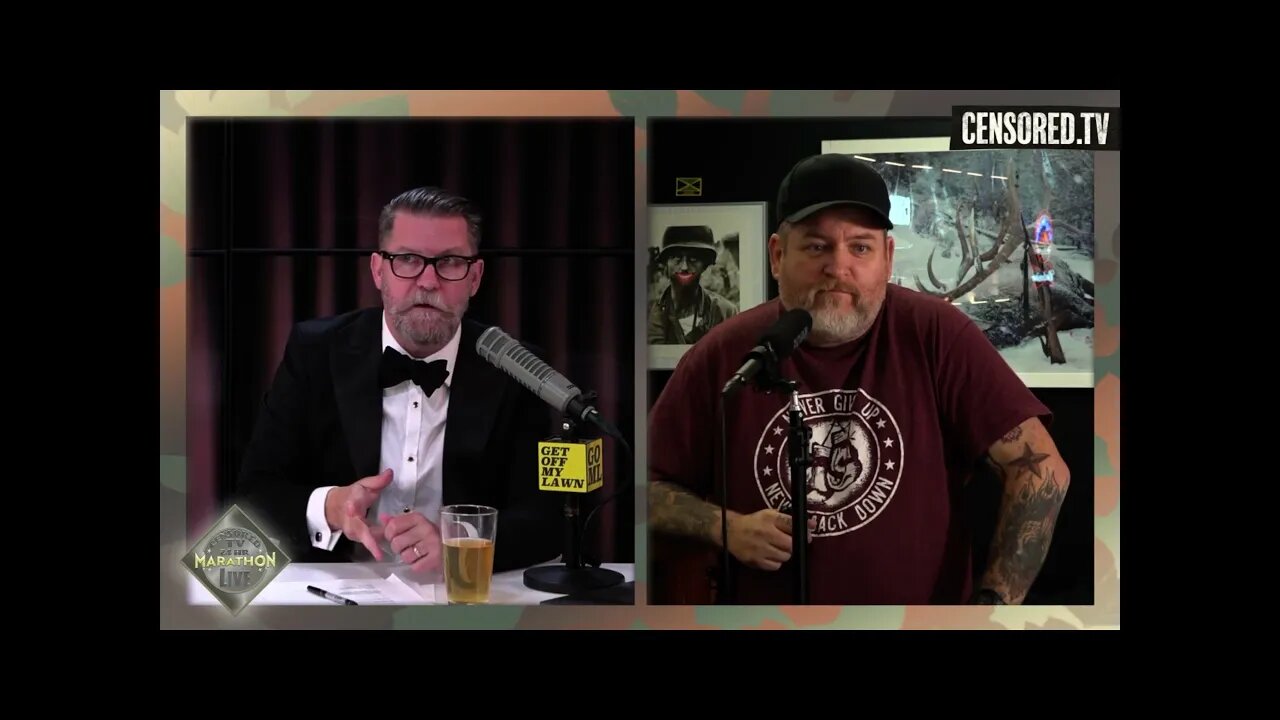 Gavin McInnes livestream marathon at 2.30 am (GoML Censored TV) 😂