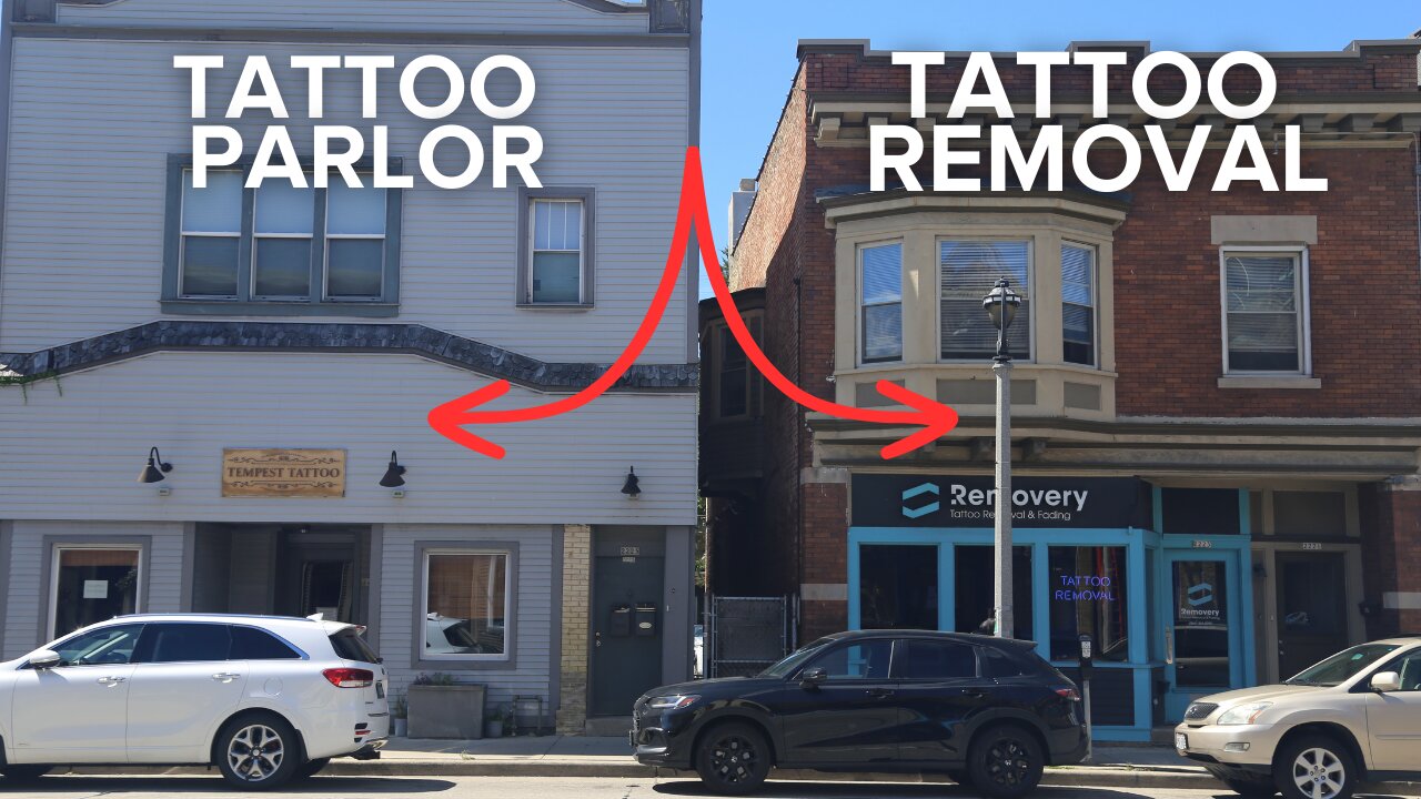 Bayview tattoo parlor and tattoo removal business are unlikely neighbors