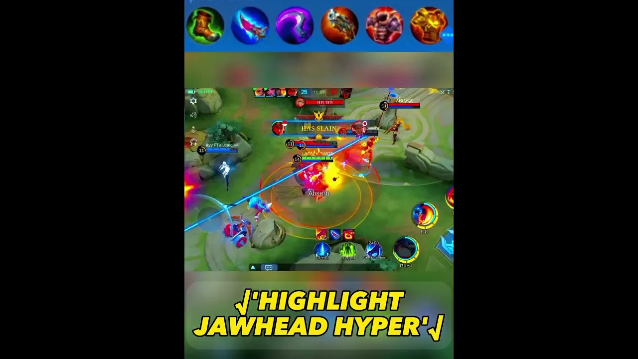 JAWHEAD #mobilelegend #mpl #mlbb #mlbbesports #mplid #gameplay #gaming