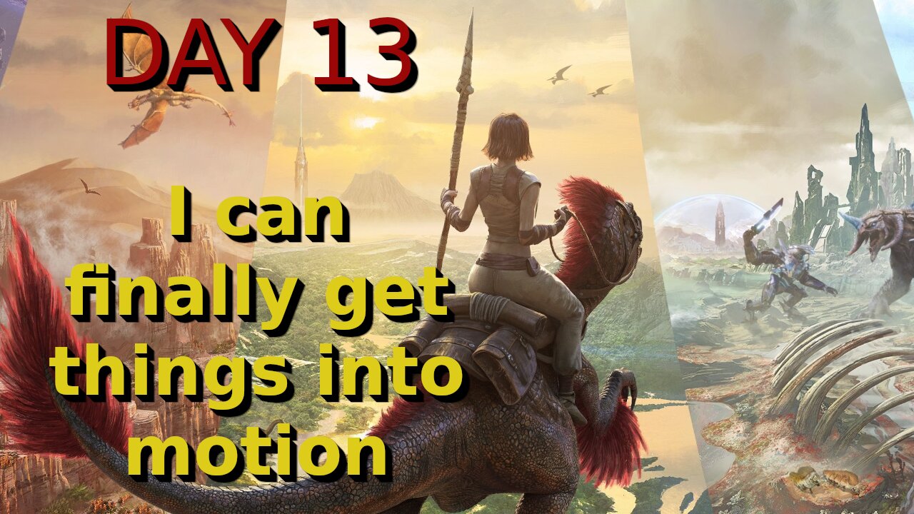 Ark Survival Ascended - The Island - Day 13: I can finally get things into motion