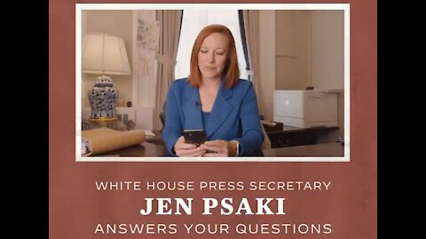 Jen Psaki Does Q&A Video, Shows How Dumb She Thinks You Are