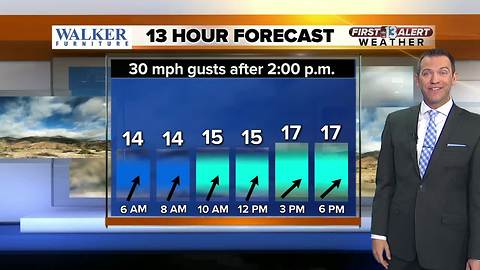 13 First Alert Las Vegas weather August 30 morning