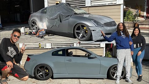 TRANSFORMED Myke’s Supercharged G35 | His Girl’s Drift Car?