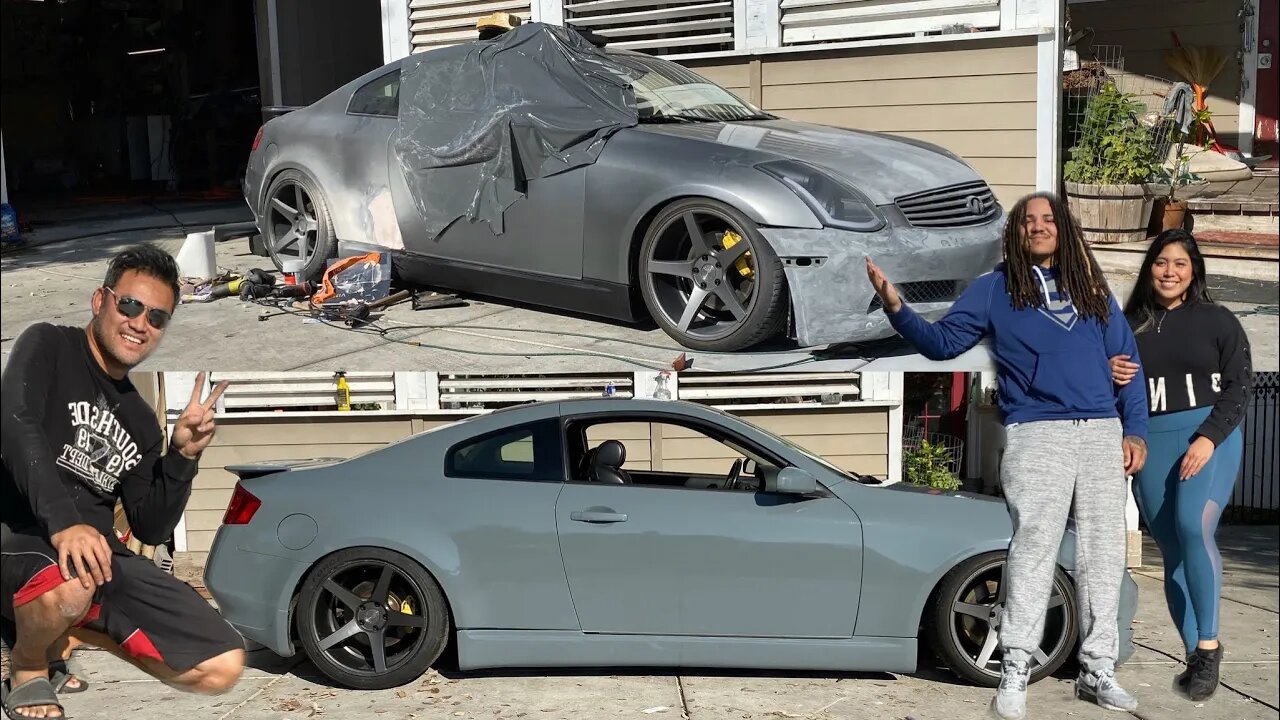 TRANSFORMED Myke’s Supercharged G35 | His Girl’s Drift Car?