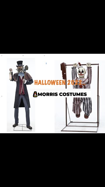 Morris Costumes 2022 animatronics