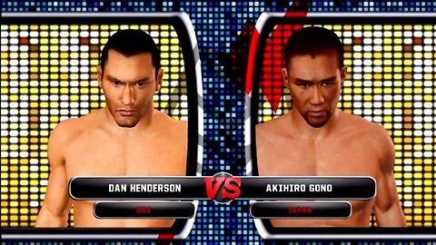 UFC Undisputed 3 Gameplay Akihiro Gono vs Dan Henderson (Pride)