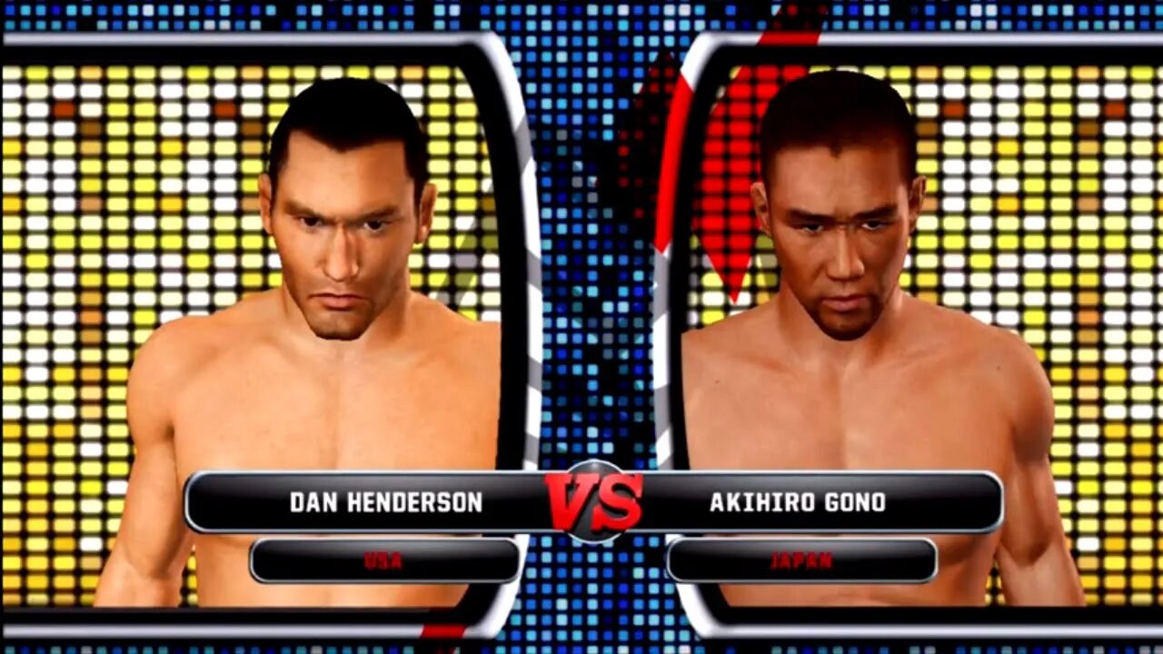 UFC Undisputed 3 Gameplay Akihiro Gono vs Dan Henderson (Pride)