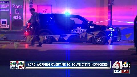 KCPD making changes to solve more homicides