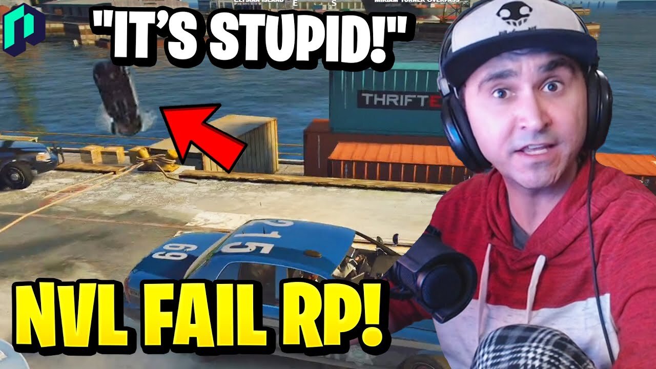 Summit1g Calls Out FAIL RP on Bank Heist Escape! | GTA 5 NoPixel RP