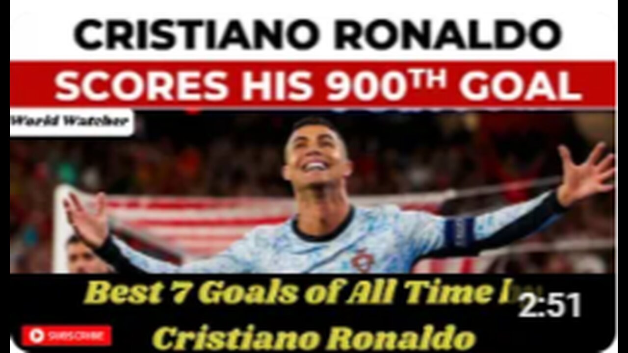 Cristiano Ronaldo: 900 Goals and Counting!