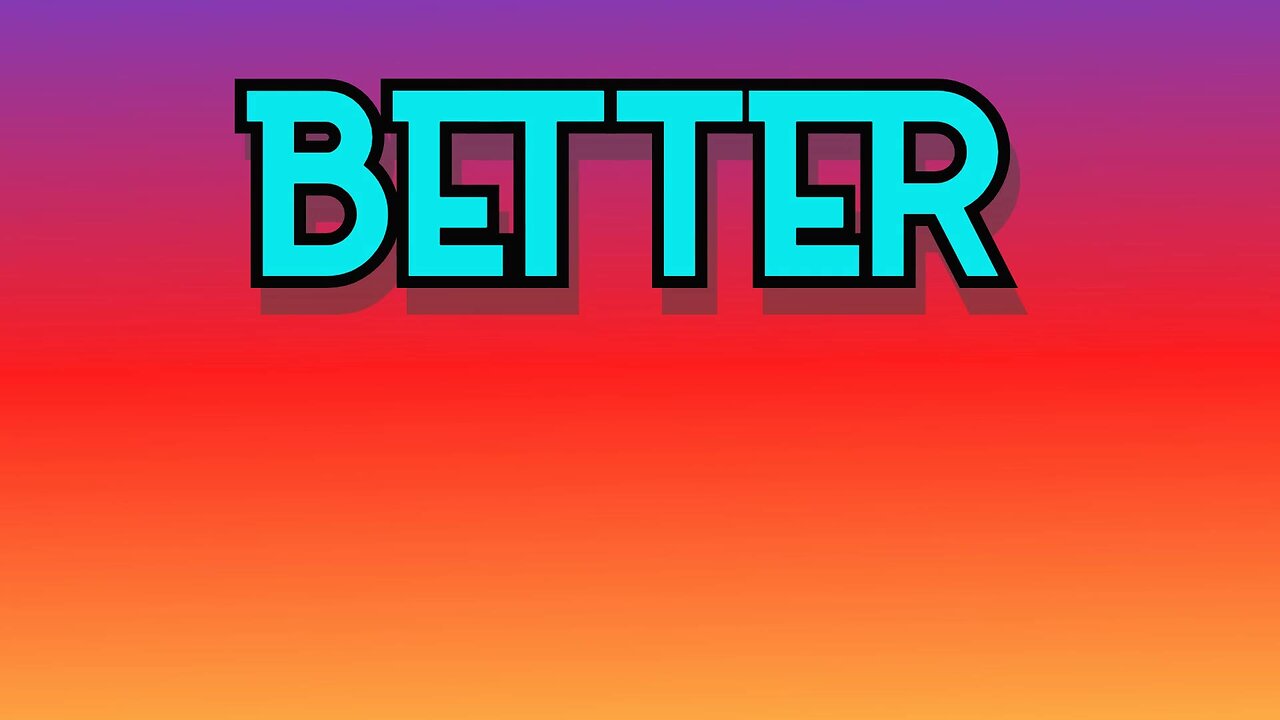 Better Lately - Sunday