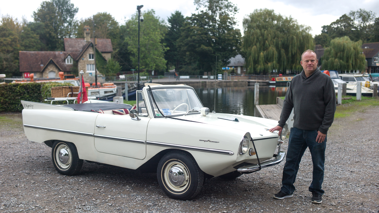 Amphicar - The Car That's Also A Boat | RIDICULOUS RIDES