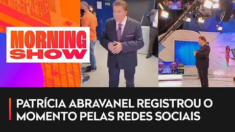 Veja como foram os bastidores do retorno de Silvio Santos