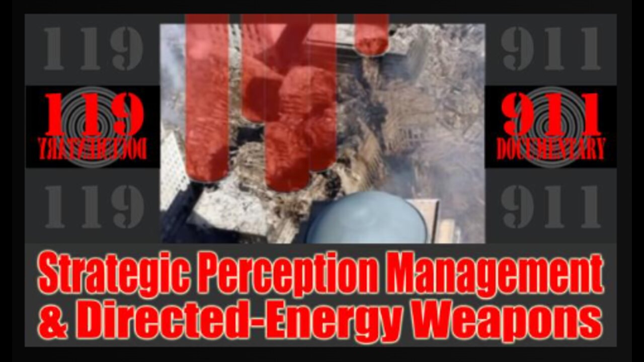 ⁣911 - Strategic Perception Management (Holographic Projection) & Directed-Energy Weapons