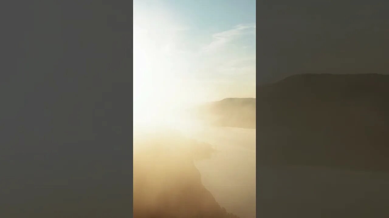 Drifting down the clouds