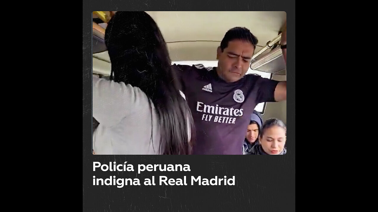 Un video de la Policía de Perú contra el acoso sexual indigna a hinchas del Real Madrid