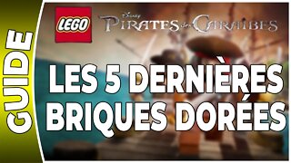 LEGO : Pirates des Caraïbes - LES 5 DERNIÈRES BRIQUES DORÉES [FR PS3]