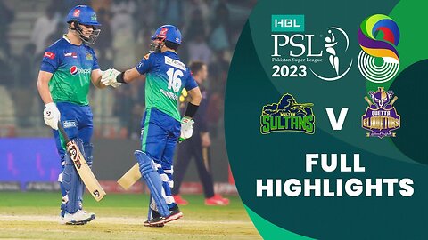 Full Highlights | Multan Sultans vs Quetta Gladiators | Match 3 | HBL PSL 8 | MI2T