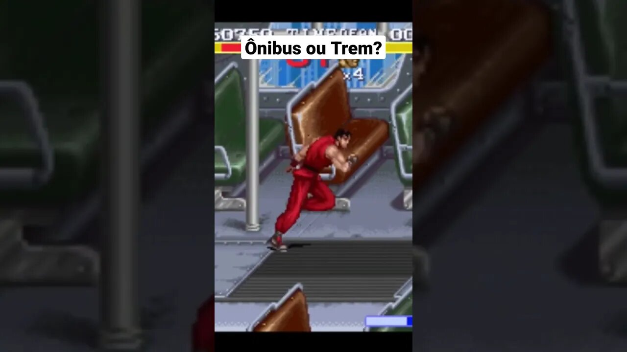 Que Trem Pega Você na Calçada?! - Final Fight 3 COOP - Snes