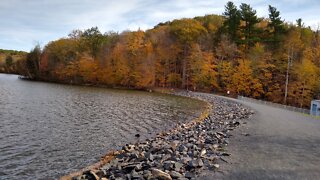 Mont-Saint-Bruno national park in October, Quebec, Canada