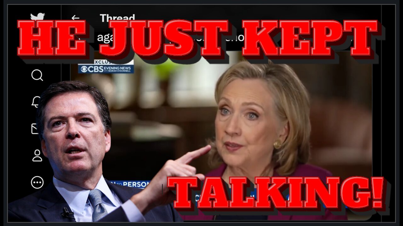 Hillary Blames James Comey For 'Talking' About Her Emails! While Selling Hats About Them!