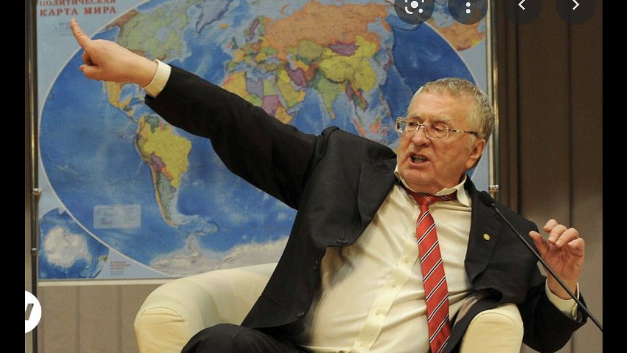 Vladimir Zhirinovsky Russian Politician Predicted European History 7 Years Ago