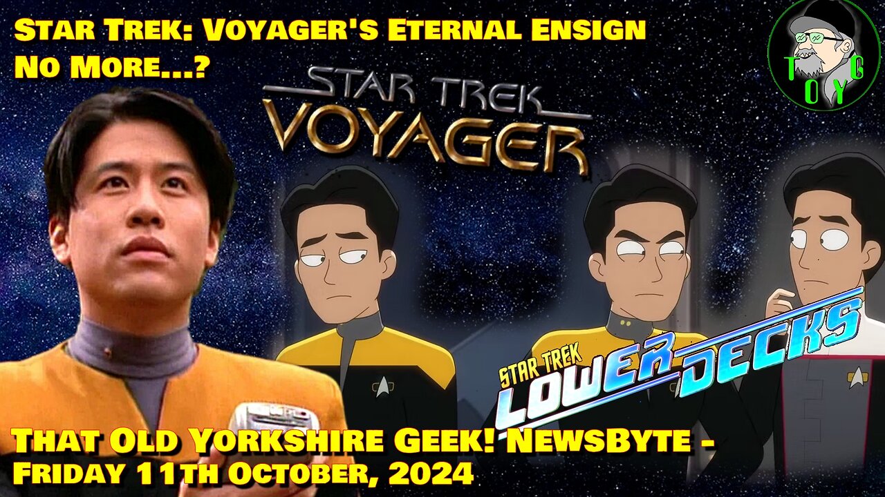 Star Trek: Voyager's Eternal Ensign Finally Promoted? - TOYG! News Byte - 11th October, 2024