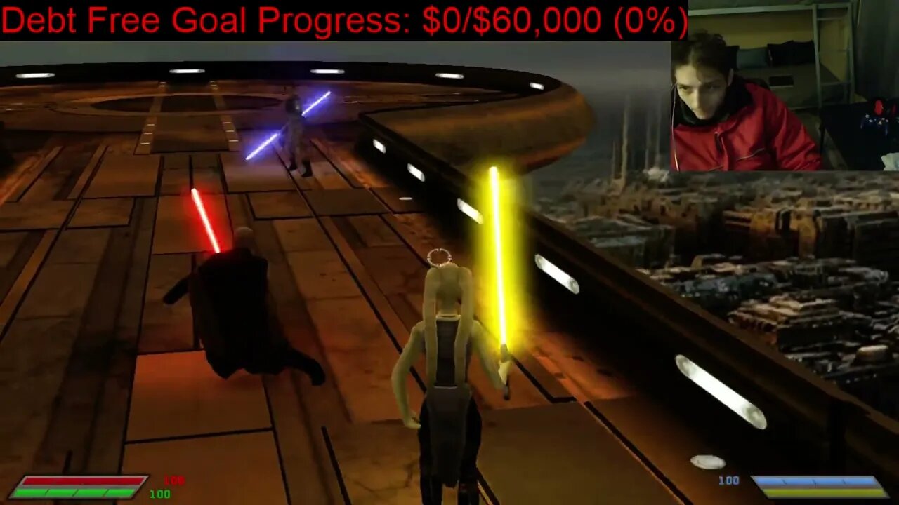 Count Dooku VS Cal Kestis In A Battle With Live Commentary In Star Wars Jedi Knight Jedi Academy