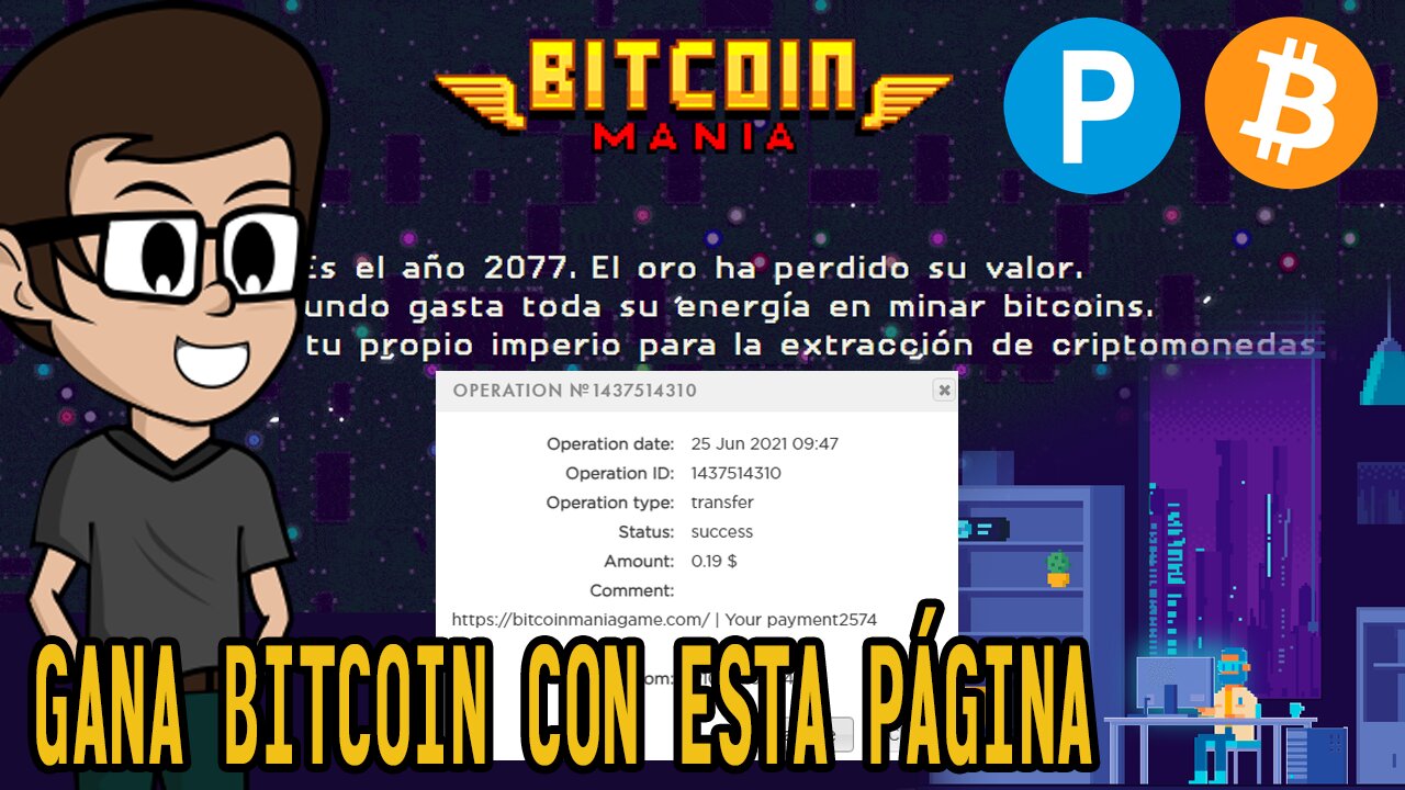 GANA SATOSHIS CON [BITCOINMANIA] DE MANERA GRATUITA Y TAMBIÉN INVIRTIENDO - PRUEBA DE PAGO [PAYEER]