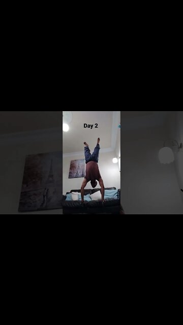 Day 2 - Learning How To Do Handstand Push Ups