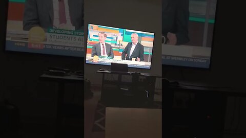 and a comedy show continues